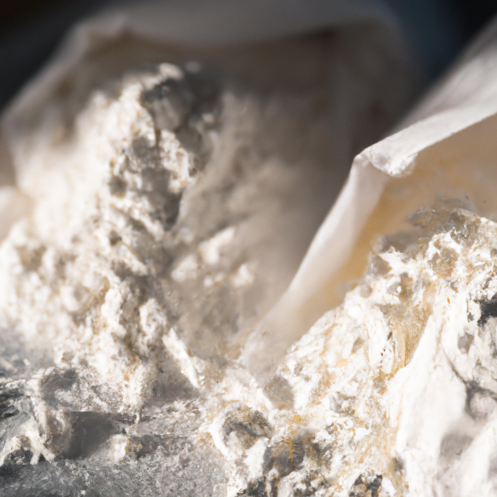 Fine white wheat flour in bulk bags