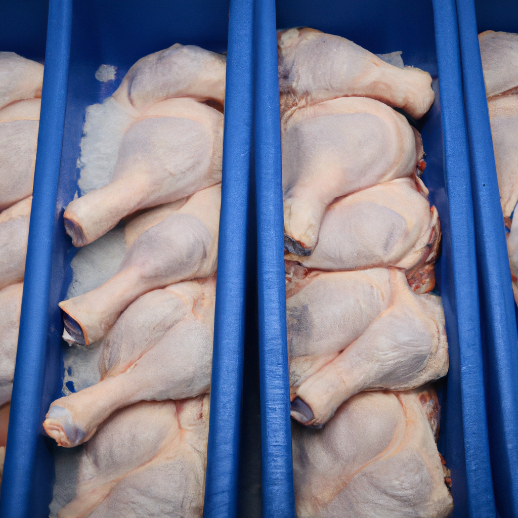 USDA frozen chicken leg quarters for Jamaica import